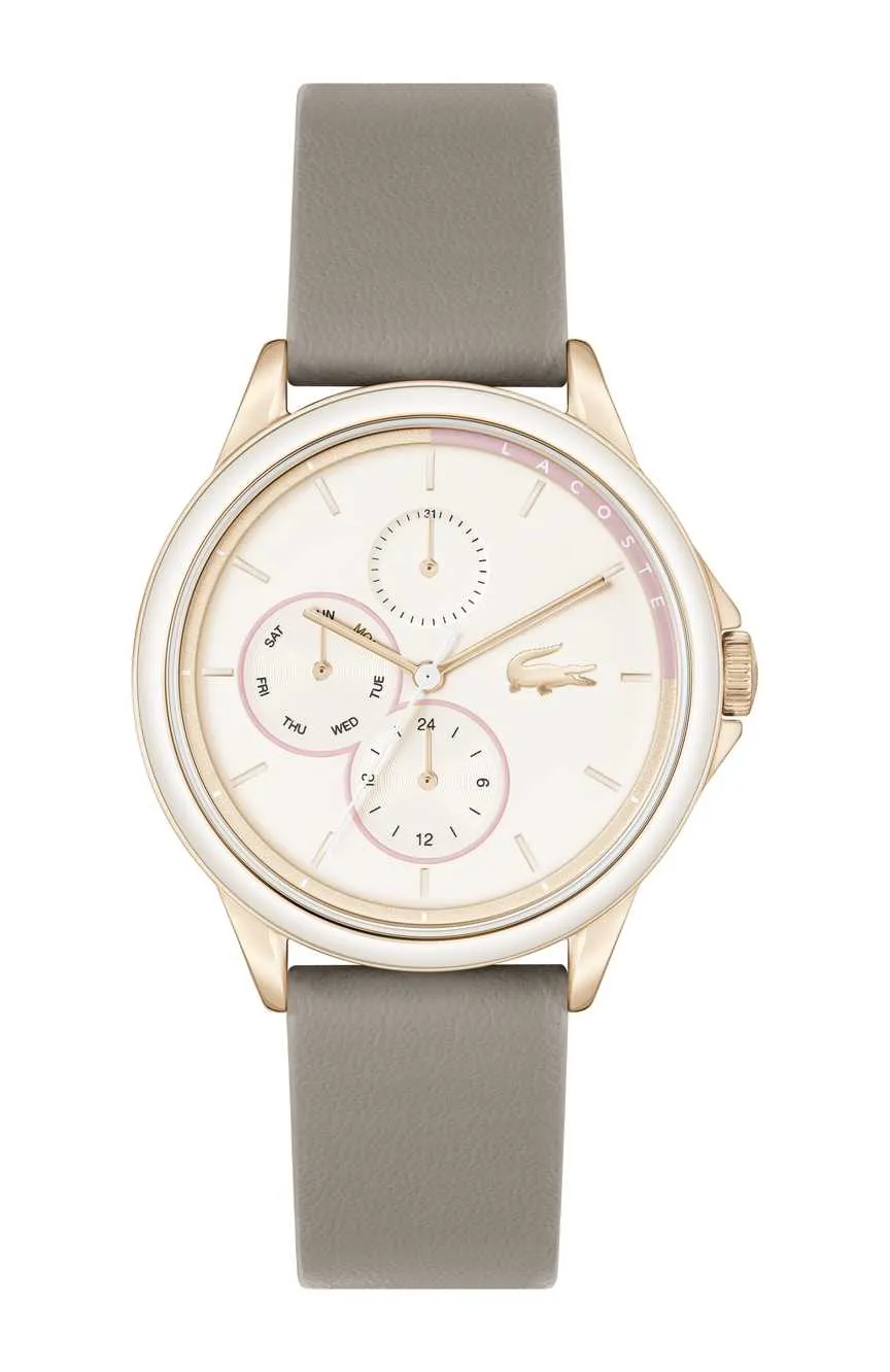 

Lacoste | Lacoste Skyhook Womens Leather Quartz Watch 2001339