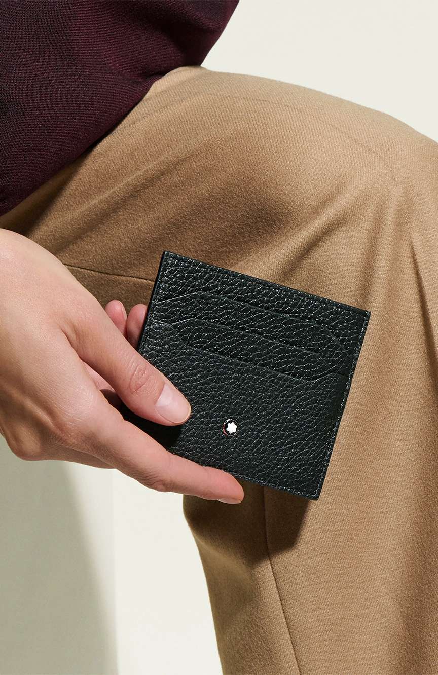 مون بلان Grain card holder 6cc