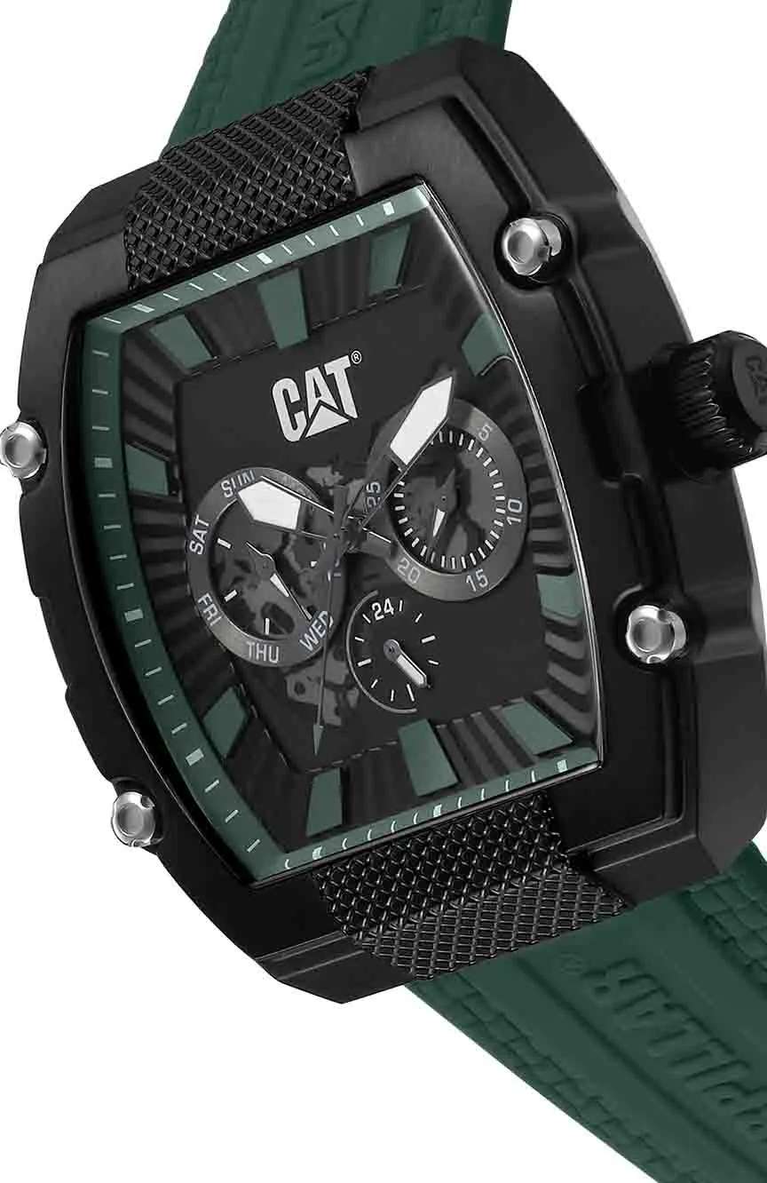 Cat Men Quartz Silicone Watch