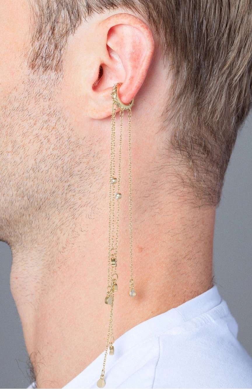 YParis Colby Gold Earcuff