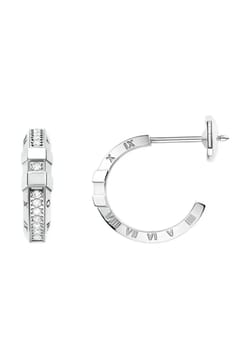 OMEGA Earring 18k white gold diamonds