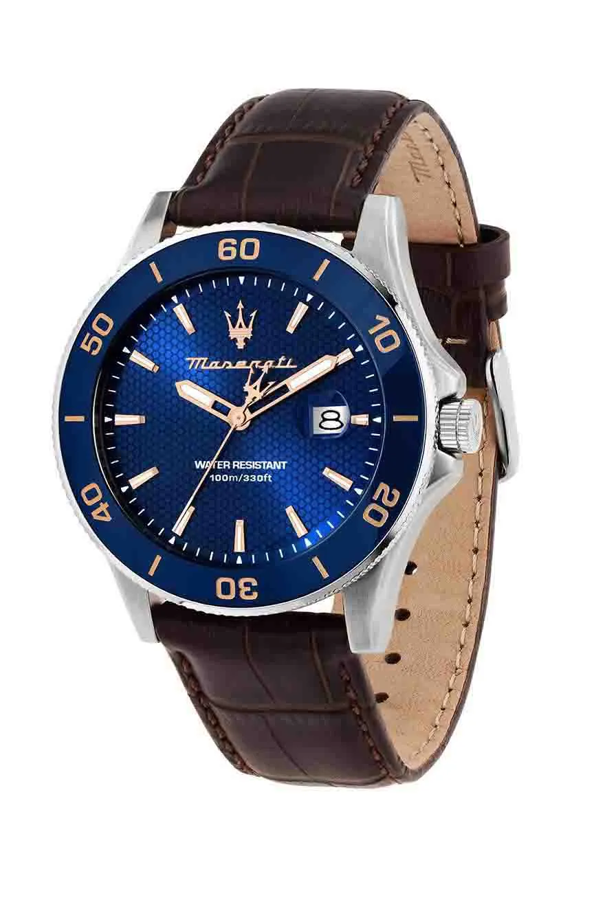 

MASERATI | Men Quartz Leather Watch