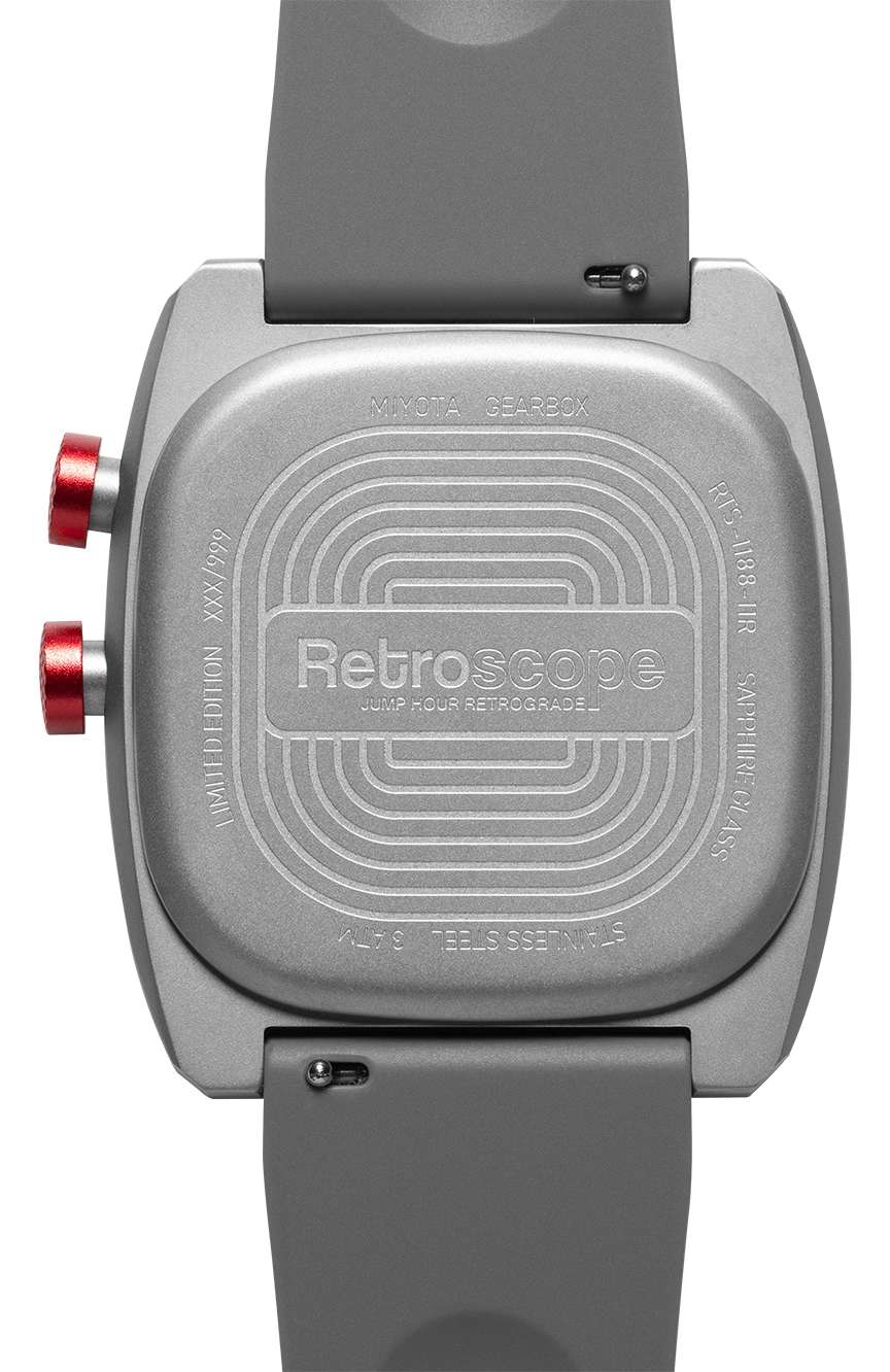 Xeric Retroscope Jump Hour Red