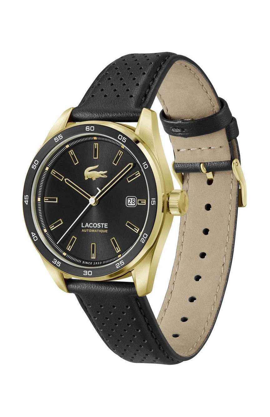 Lacoste Men Boston Round Leather 40 mm