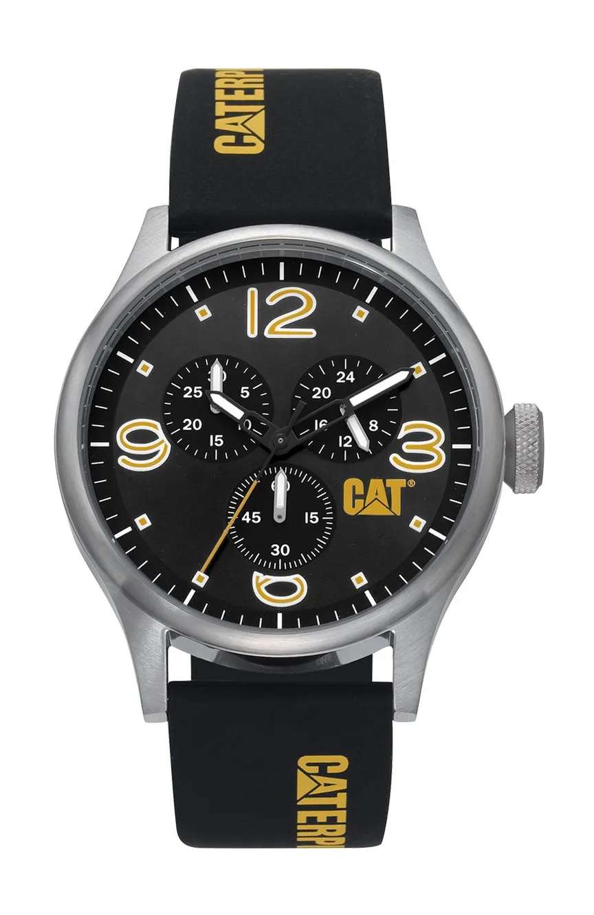 كات ساعة كوارتز بسوار سليكون للرجال