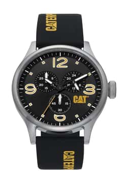 Cat Men Quartz Silicone Watch