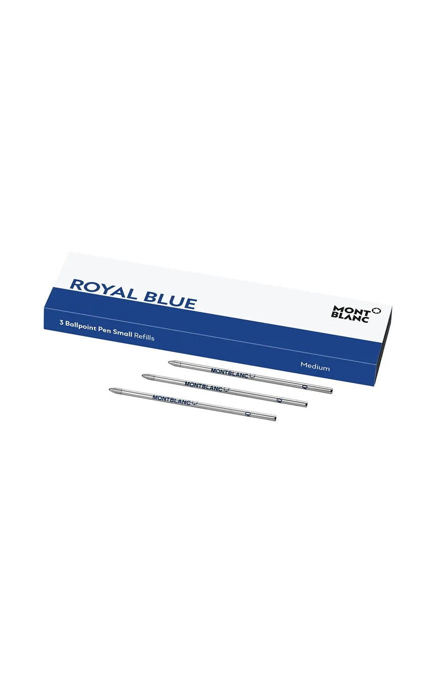 

Montblanc | 3 Ballpoint Pen Small Refills, Royal Blue