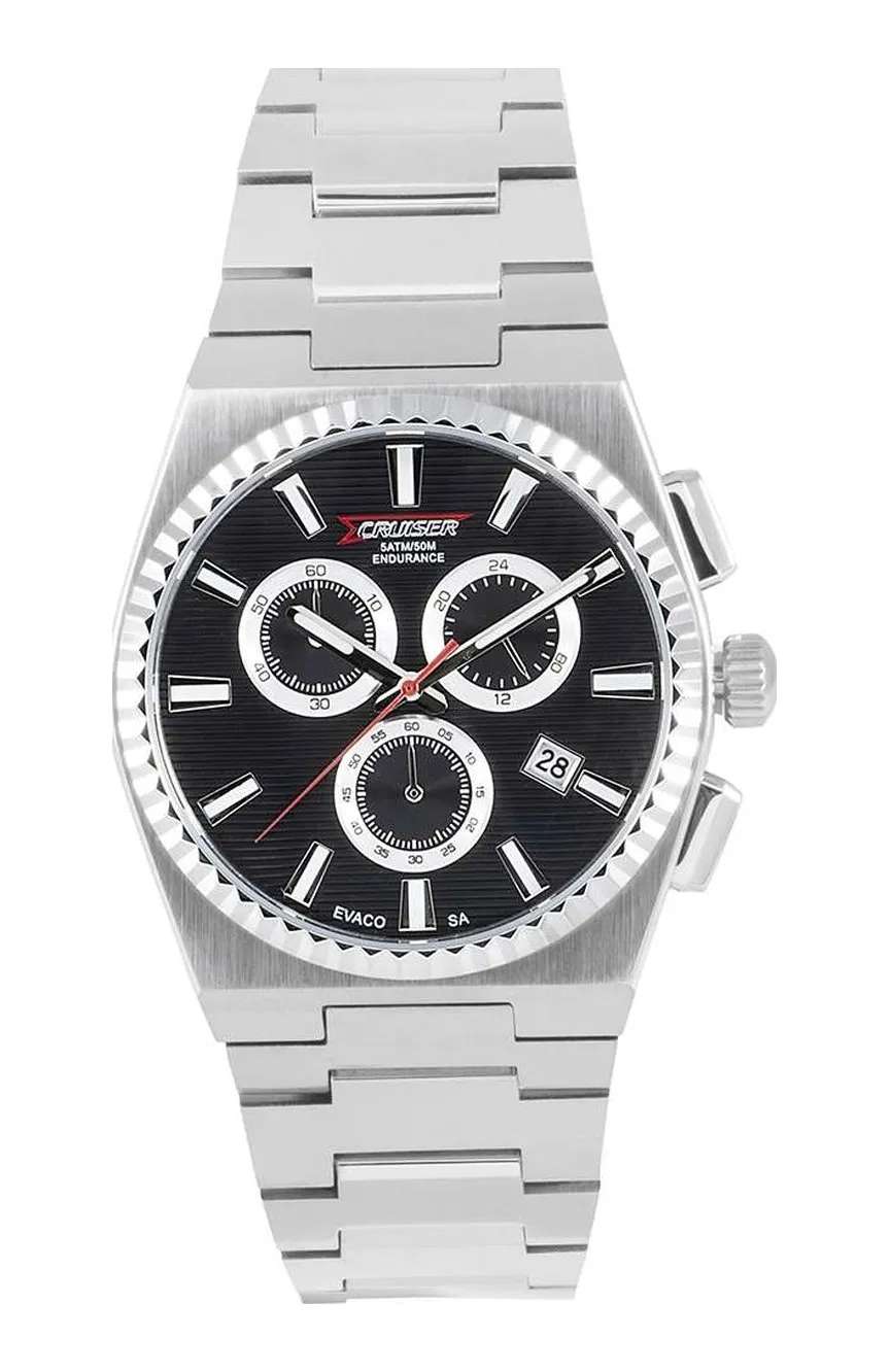 Cruiser Gents Silver Stainless Steel watch