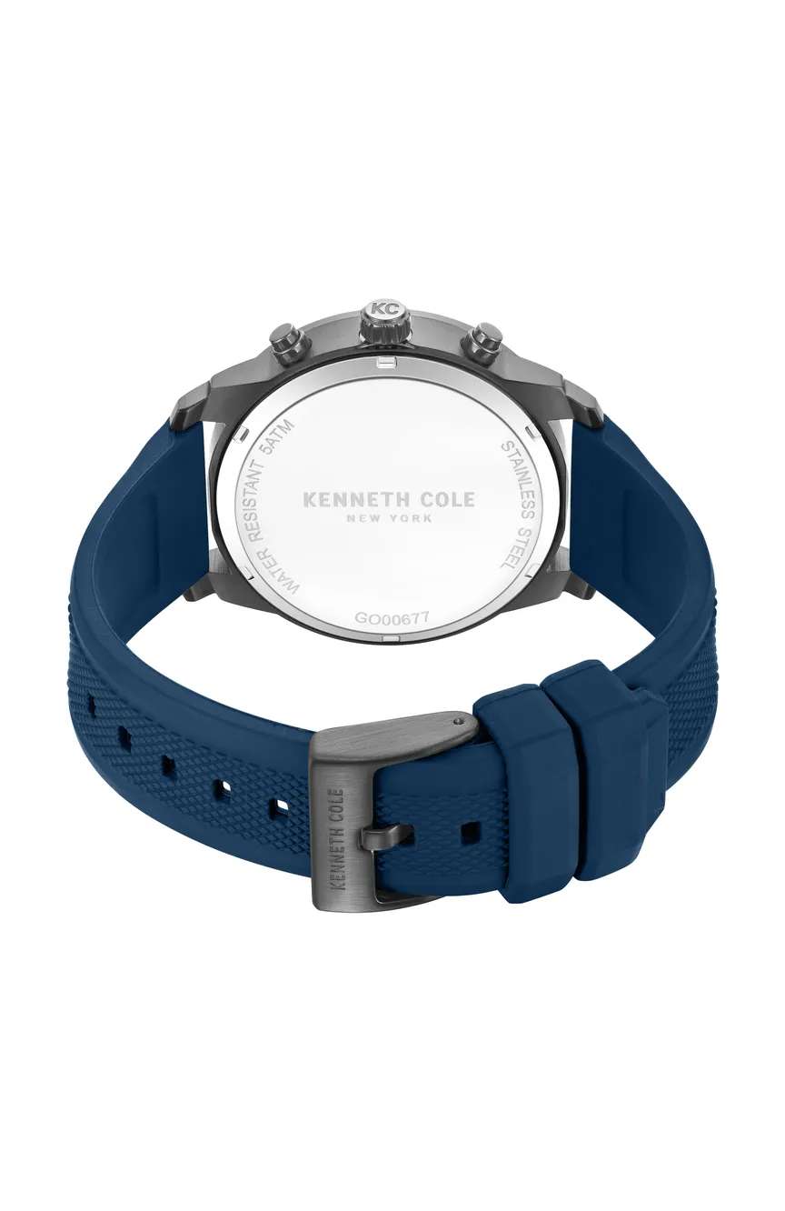 Kenneth Cole Kenneth Cole Men Silicon Analog Watch KCWGO0067701