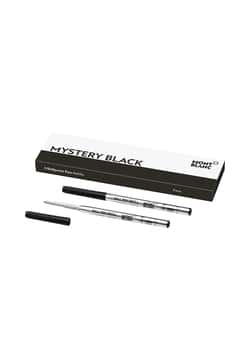 Montblanc 2 Ballpoint Pen Refill Fine Mystery Black