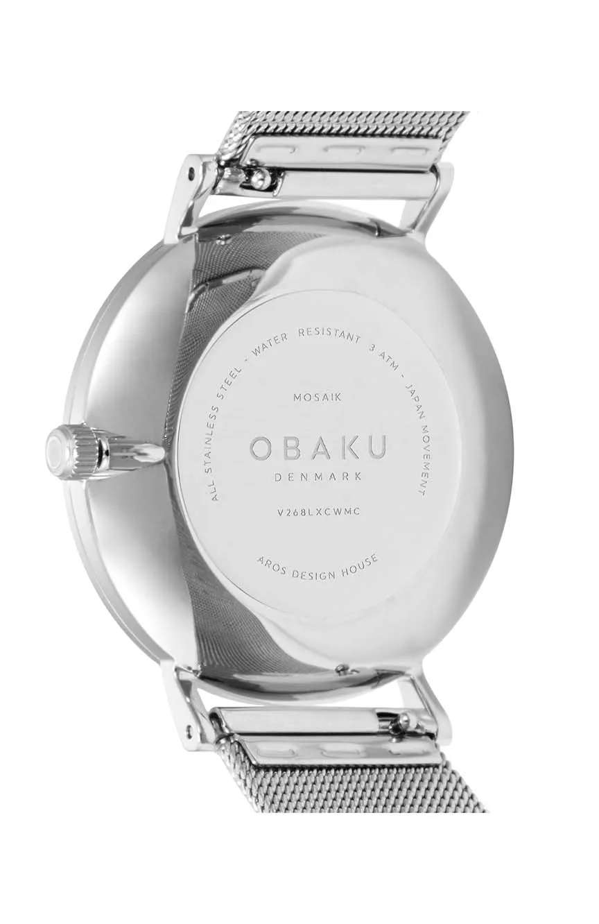 Obaku Women Quartz Stainless Steel Watch