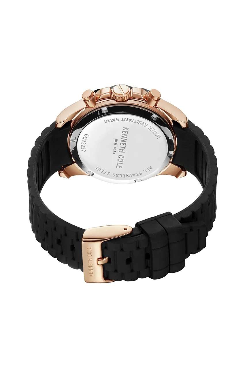Kenneth Cole Kenneth Cole Mens Fashion Silicone Quartz Watch KCWGQ2222204