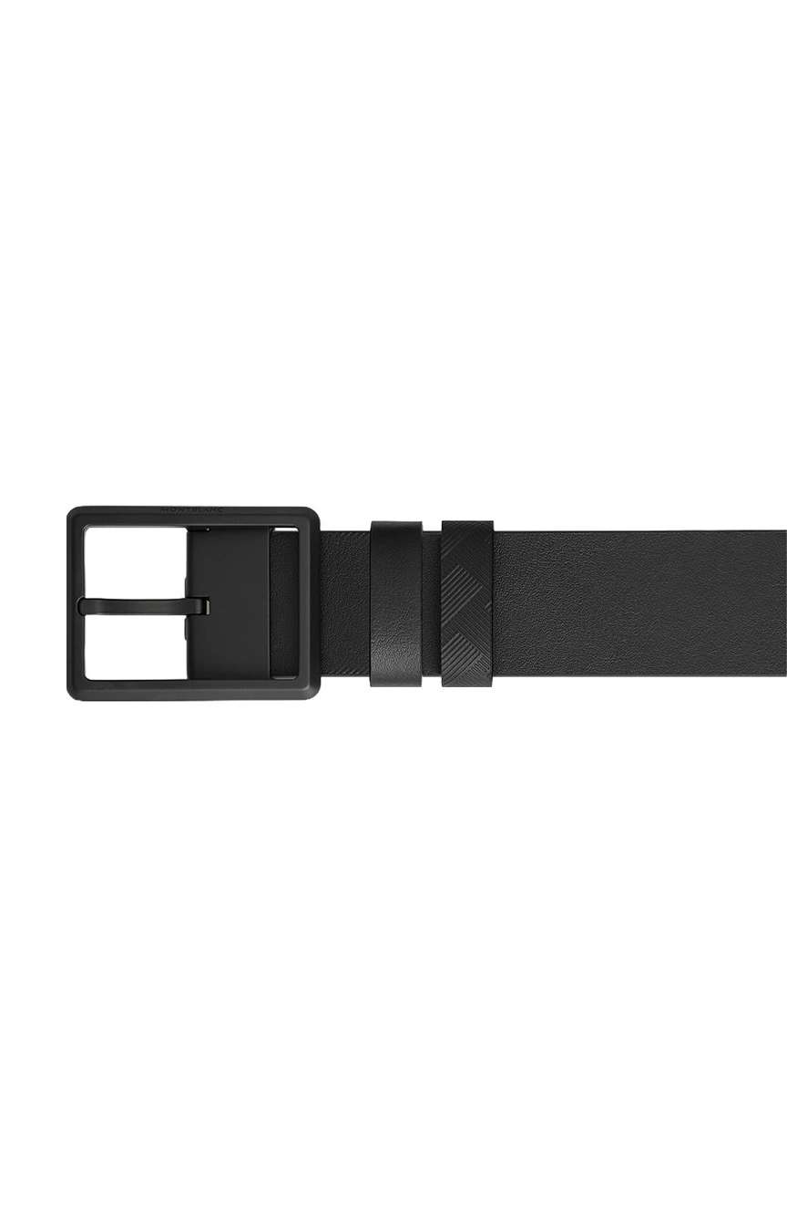 Montblanc 35 mm Reversible Belt in Extreme Leather with Rectangular Buckle