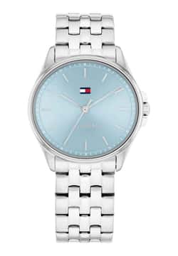 Tommy Hilfiger ساعة جايد مقاس 30 مم بسوار ستانلس إستيل من تومي هيلفيغر للنساء