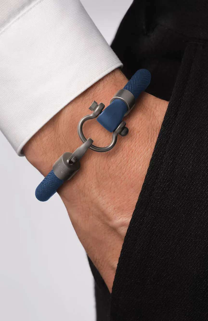 OMEGA BRACELET RUBBER TITANIUM