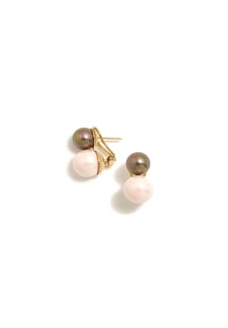 Pertegaz Pearl Earrings Multi Color