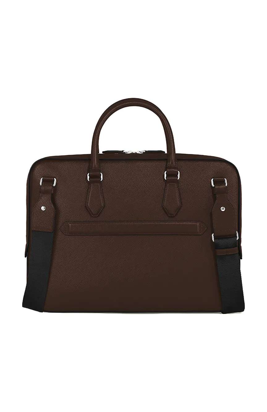 Montblanc Thin Briefcase In Sartorial Leather