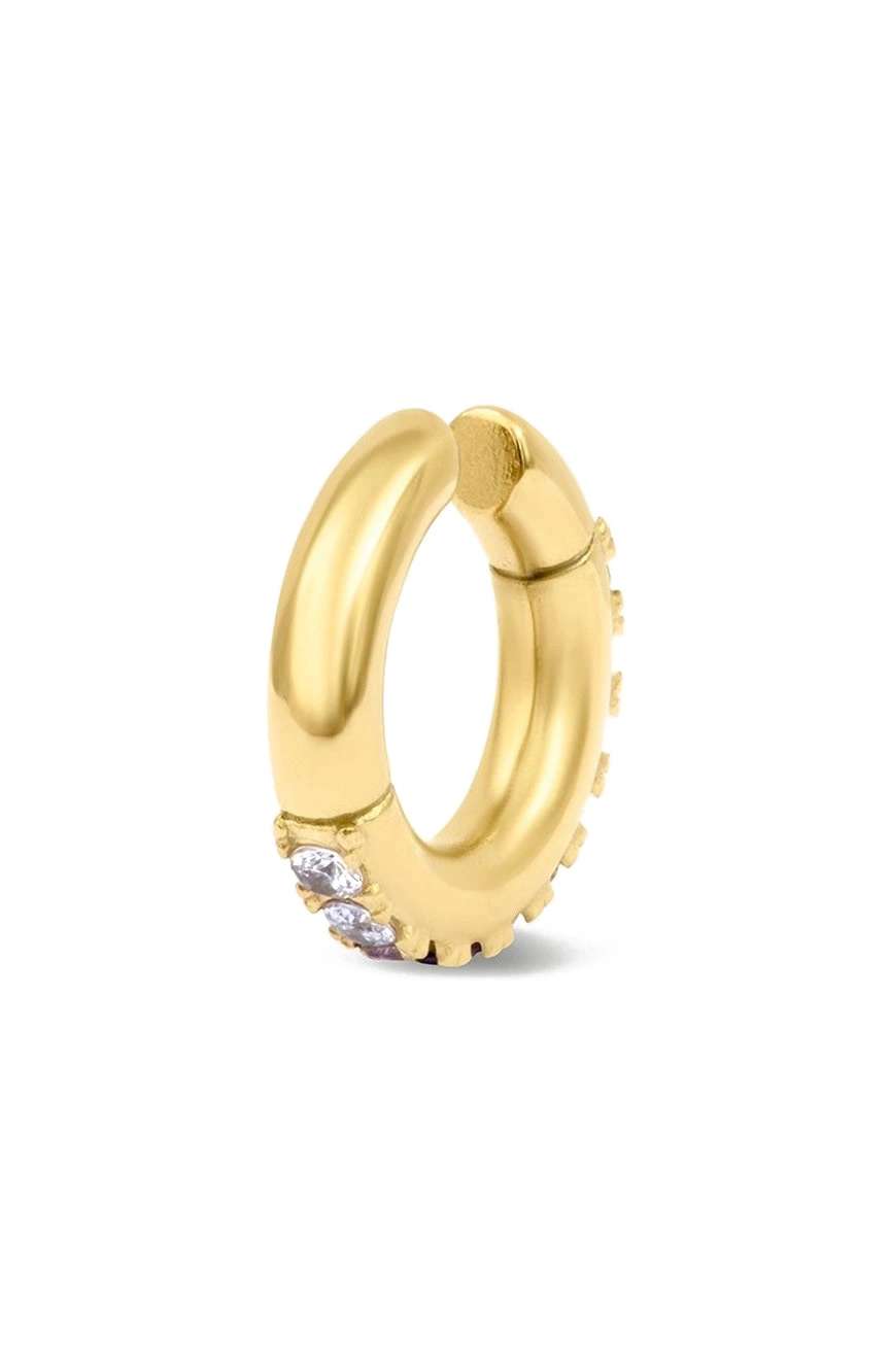 YParis Abbi Large Gold Earcuff