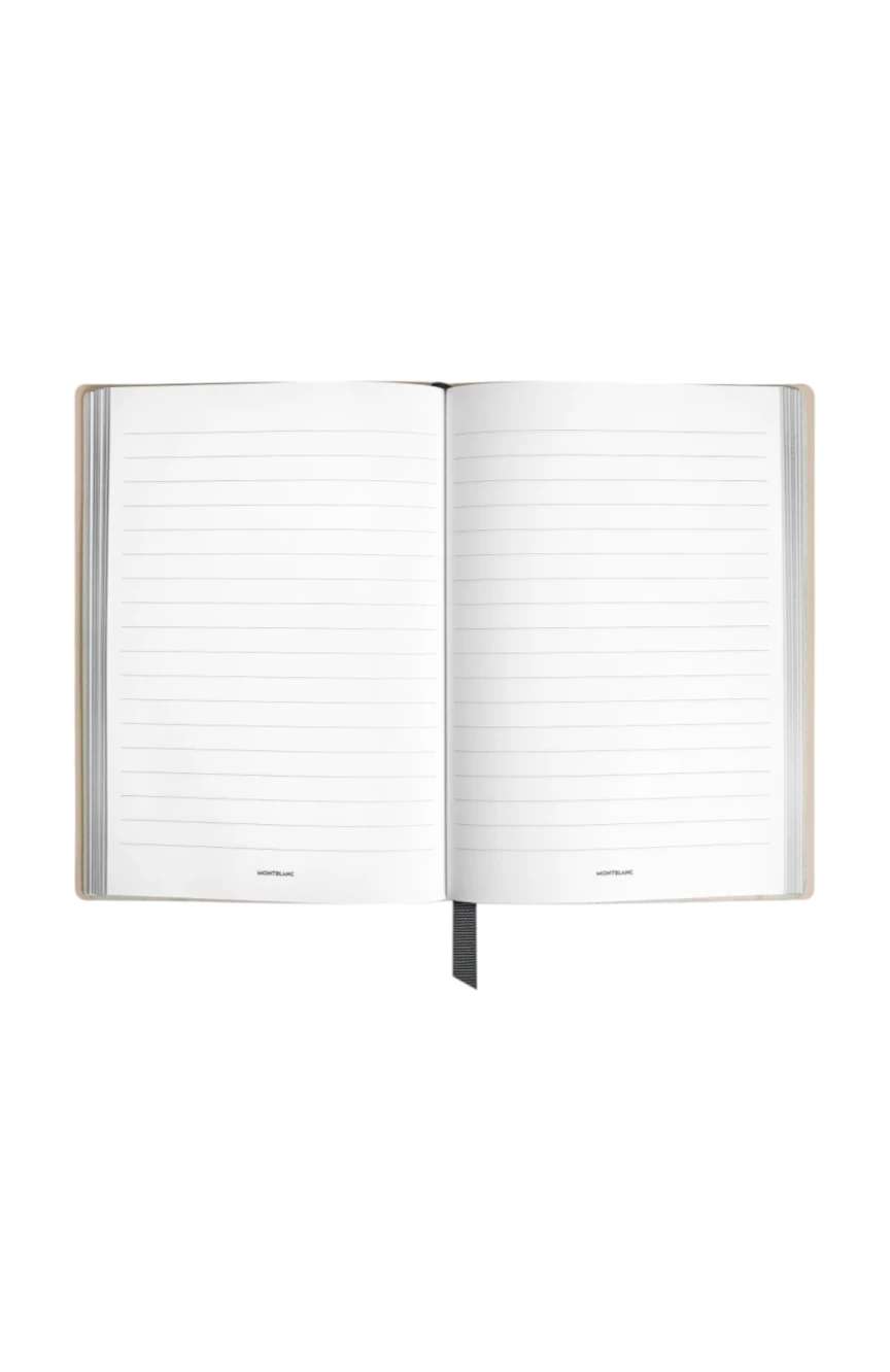 Montblanc Medium Notebook in Sartorial Leather Summer Capsule Lined Pages