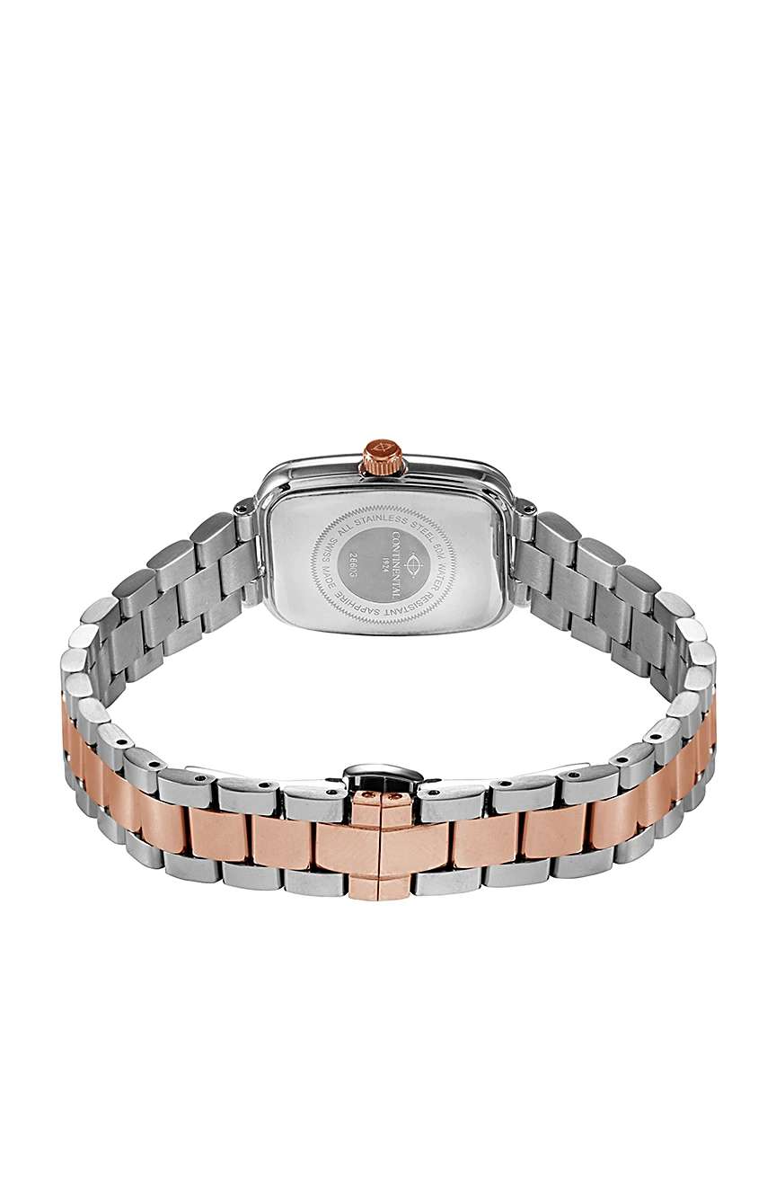 Continental Ladies Silver Rose Gold Stainless Steel watch