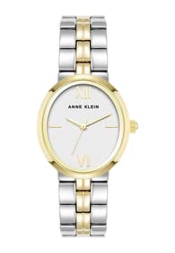 Anne Klein ساعة انالوج بسوار معدني للنساء