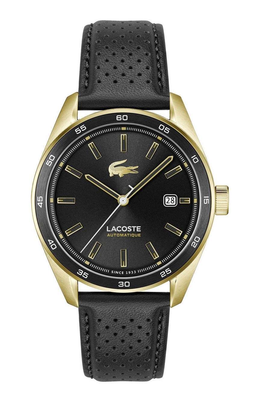 Lacoste Men Boston Round Leather 40 mm