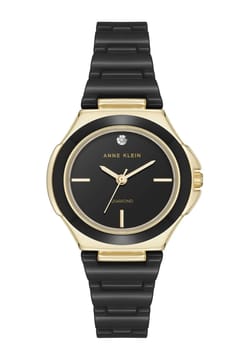 Anne Klein ساعة انالوج بسوار سيراميكي للنساء