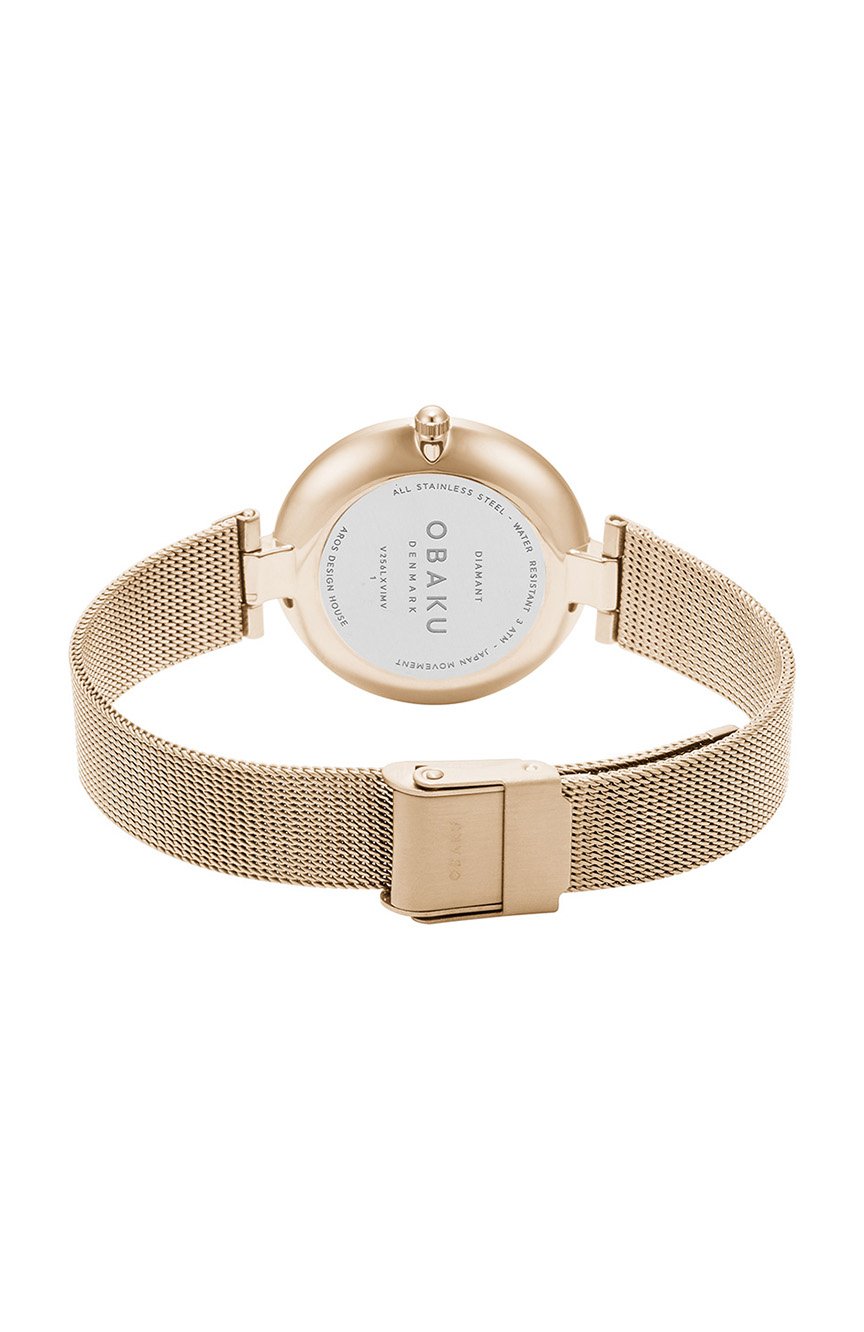 Obaku Women Analog Stainless Steel Watch | RivoliShop.com