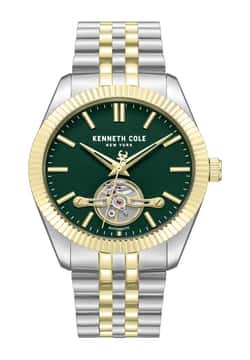 Kenneth Cole ساعة أوتوماتيك بسوار ستانلس ستيل من كينيث كول للرجال KCWGY0064803