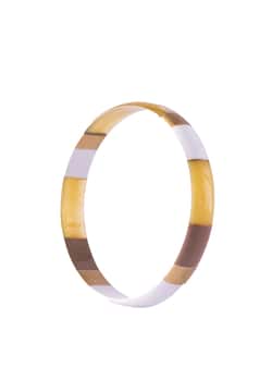Soyang Paris Horn and Lacquer wide bangle