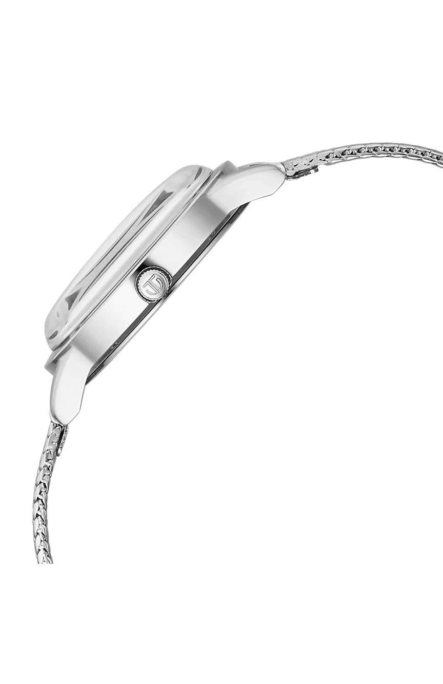 Titan Timeless Urban Quartz Analog Pink Dial Metal Strap Watch For Women