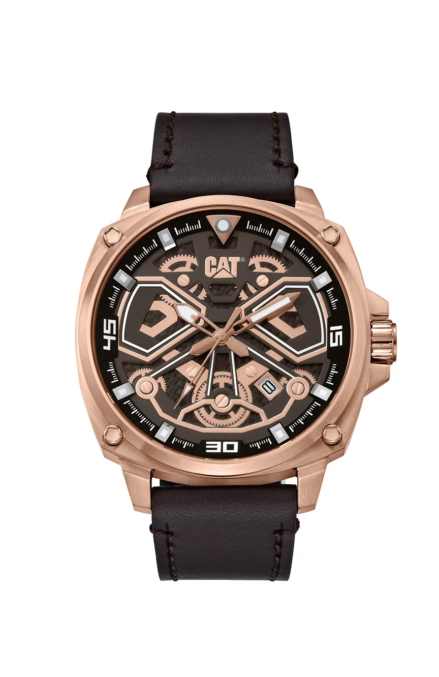 

Cat | men Men's Analog Leather