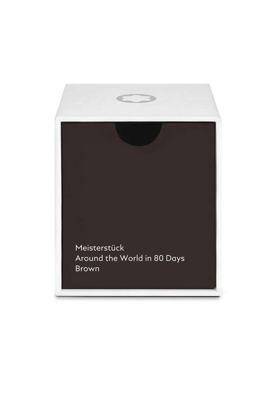 Montblanc Ink Bottle 50 ml Brown Meisterstuck Around The World In 80 Days