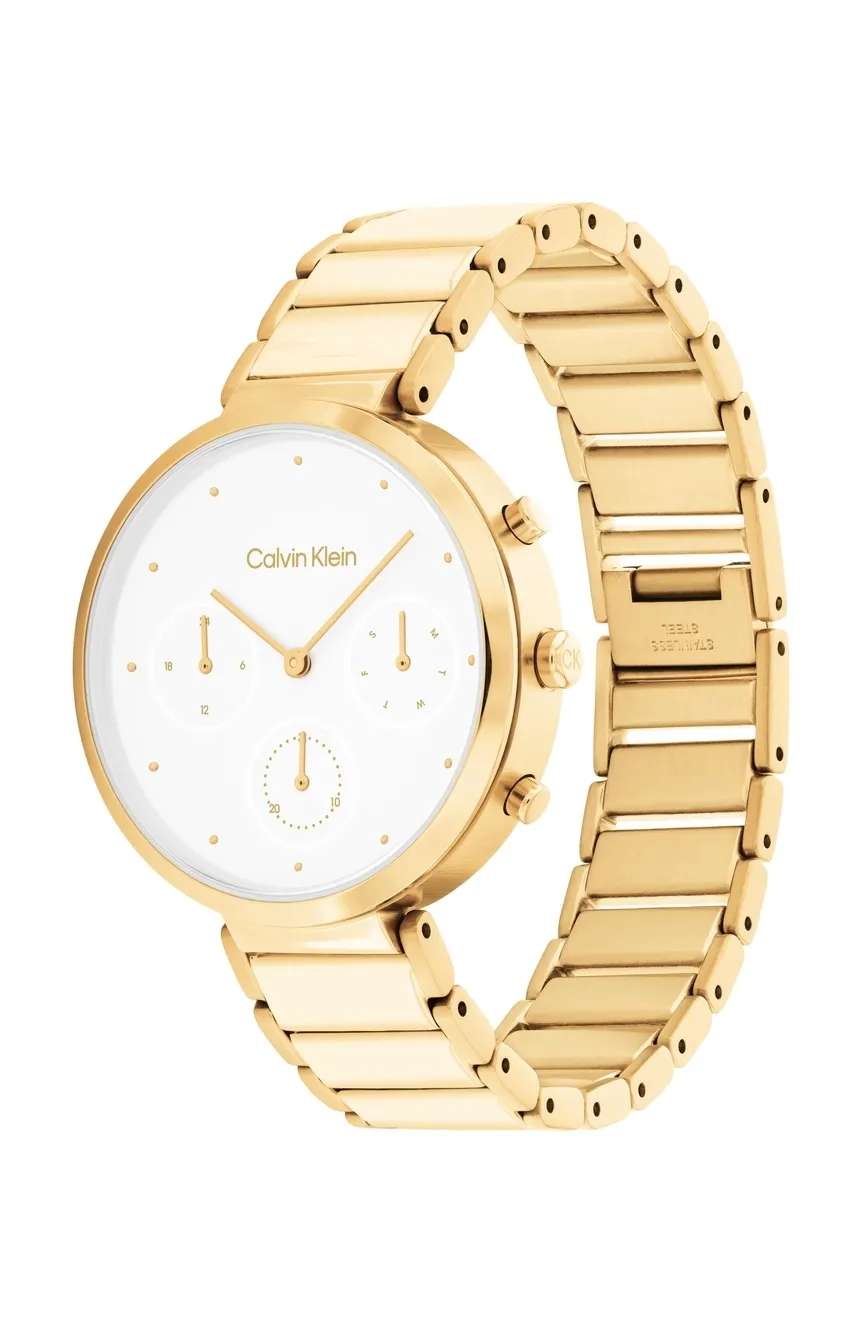 Calvin Klein CALVIN KLEIN WOMENS QUARTZ STAINLESS STEEL WATCH ...
