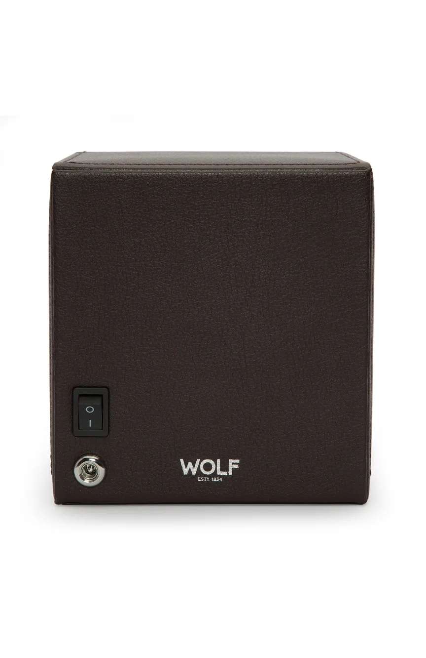 وولف علبة كاب لساعة واحدة مع غطاء