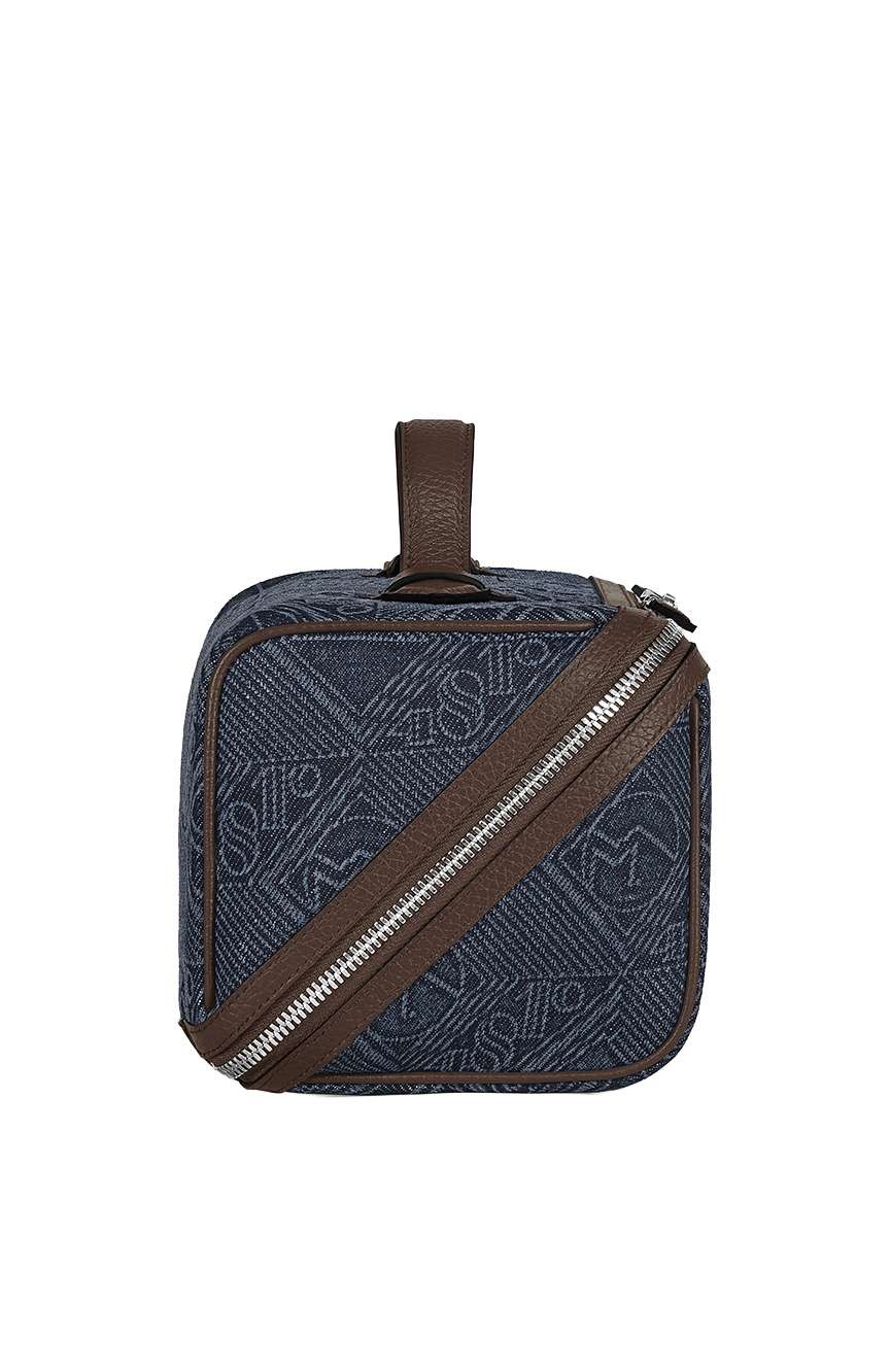 Montblanc Toiletry Case In 4810 Denim