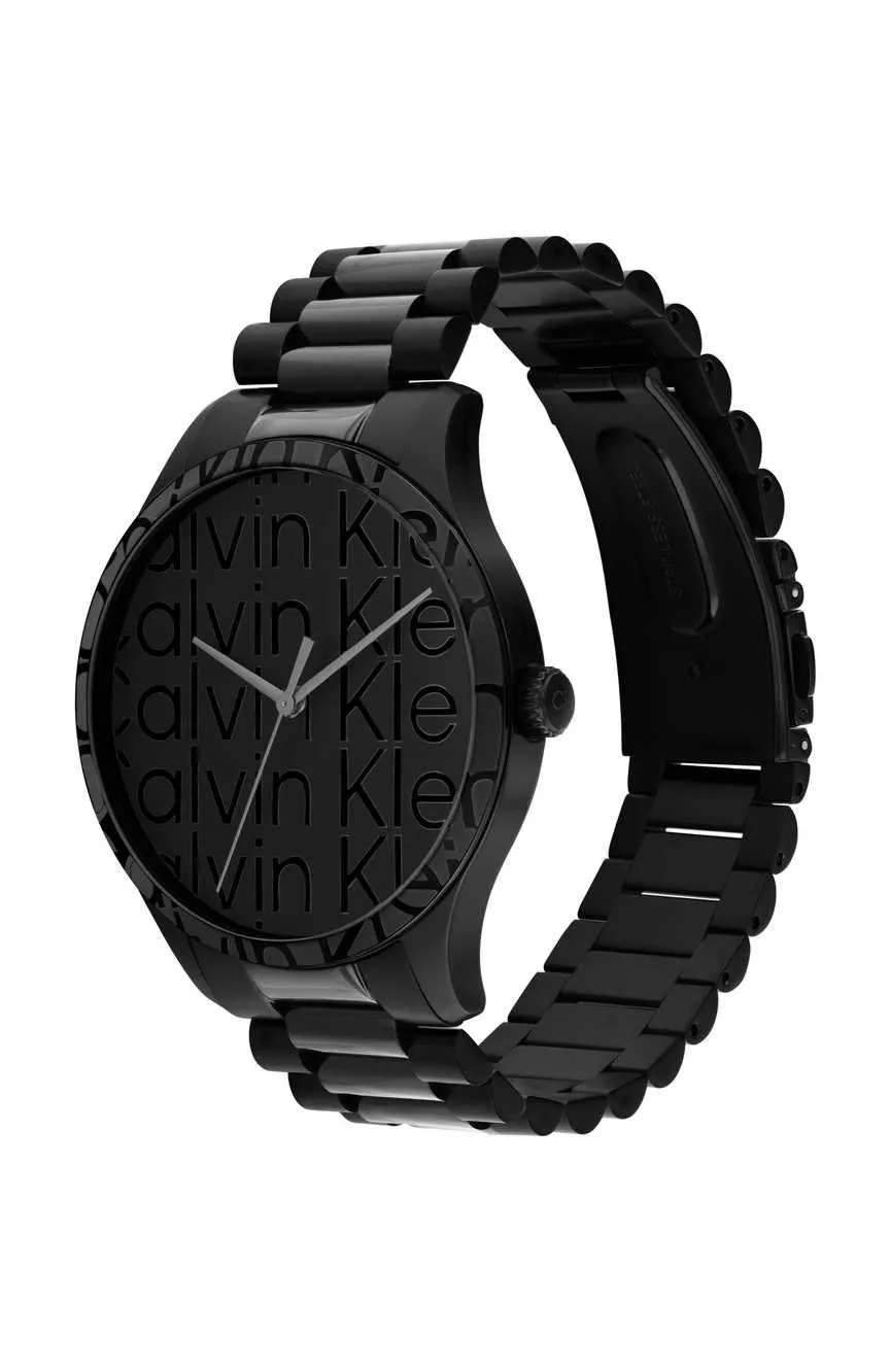 كلفن كلاين ساعة كلفن كلاين أيكونيك ستانلس ستيل كوارتز للجنسين 25200344