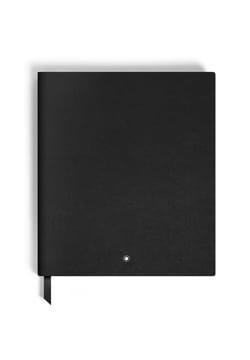 Montblanc Notebook Large Saffiano Leather Black Squared Pages