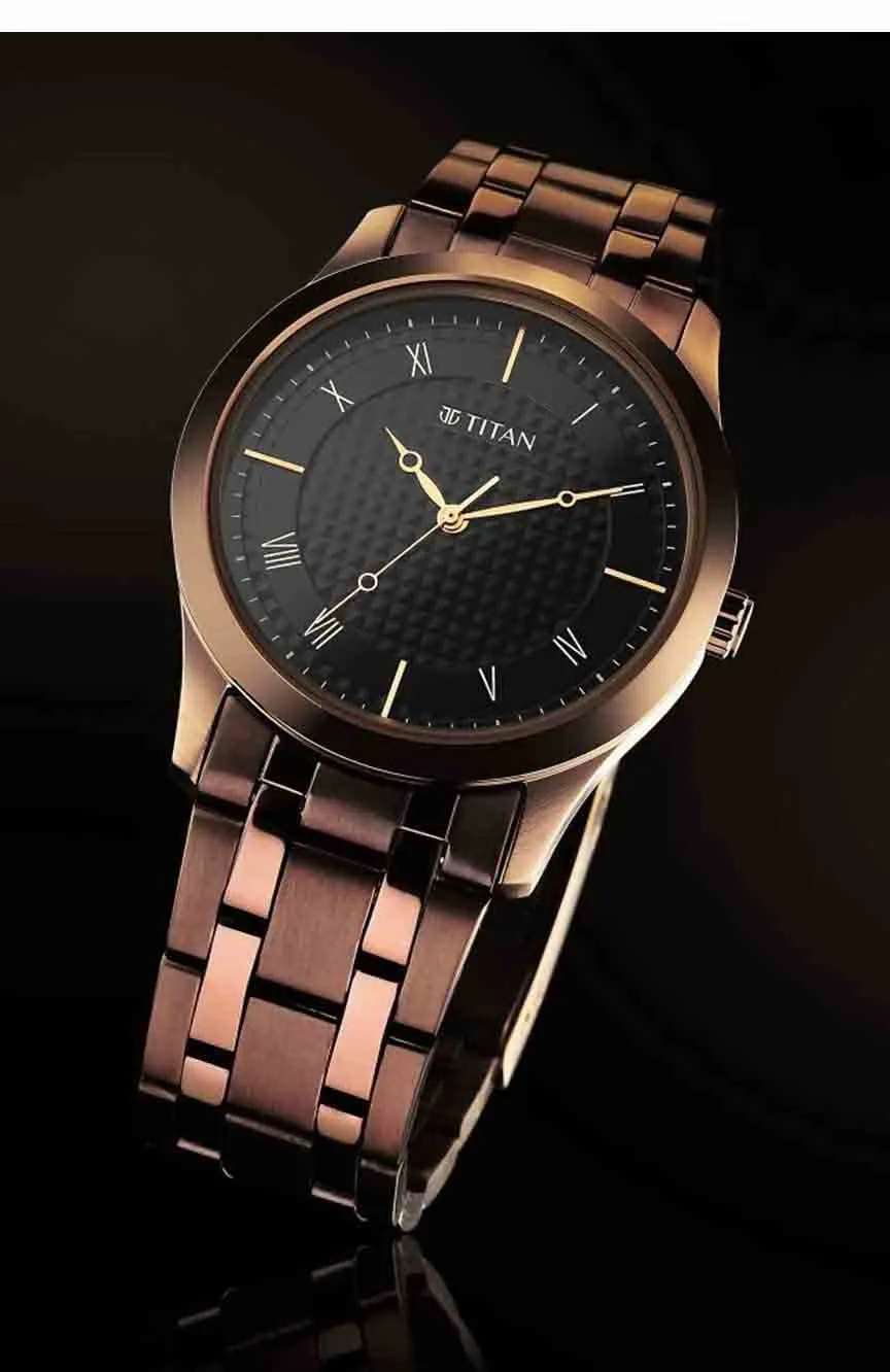 Titan Karishma Black Dial Watch for Men