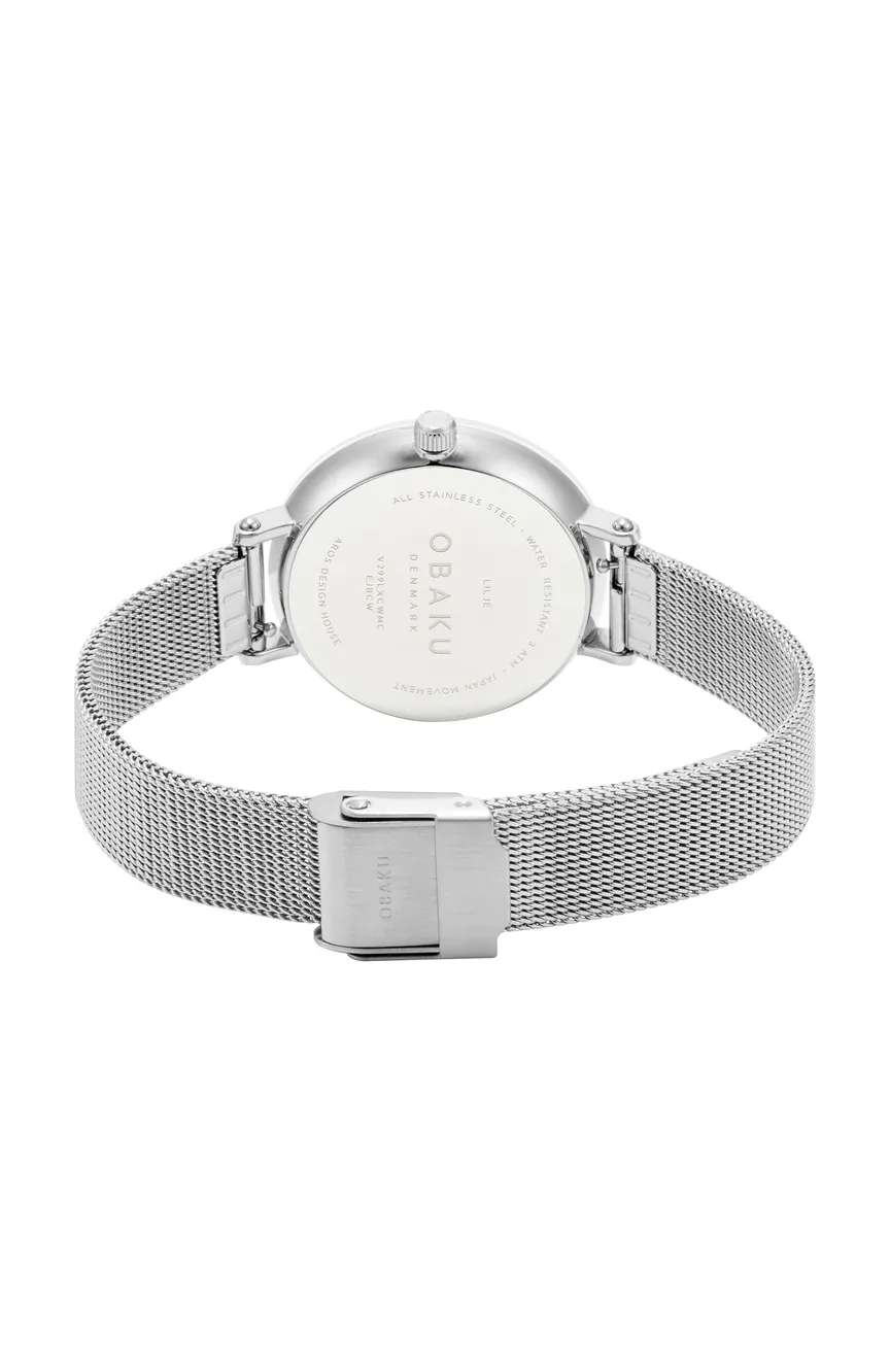 Obaku Women Analog Stainless Steel Watch