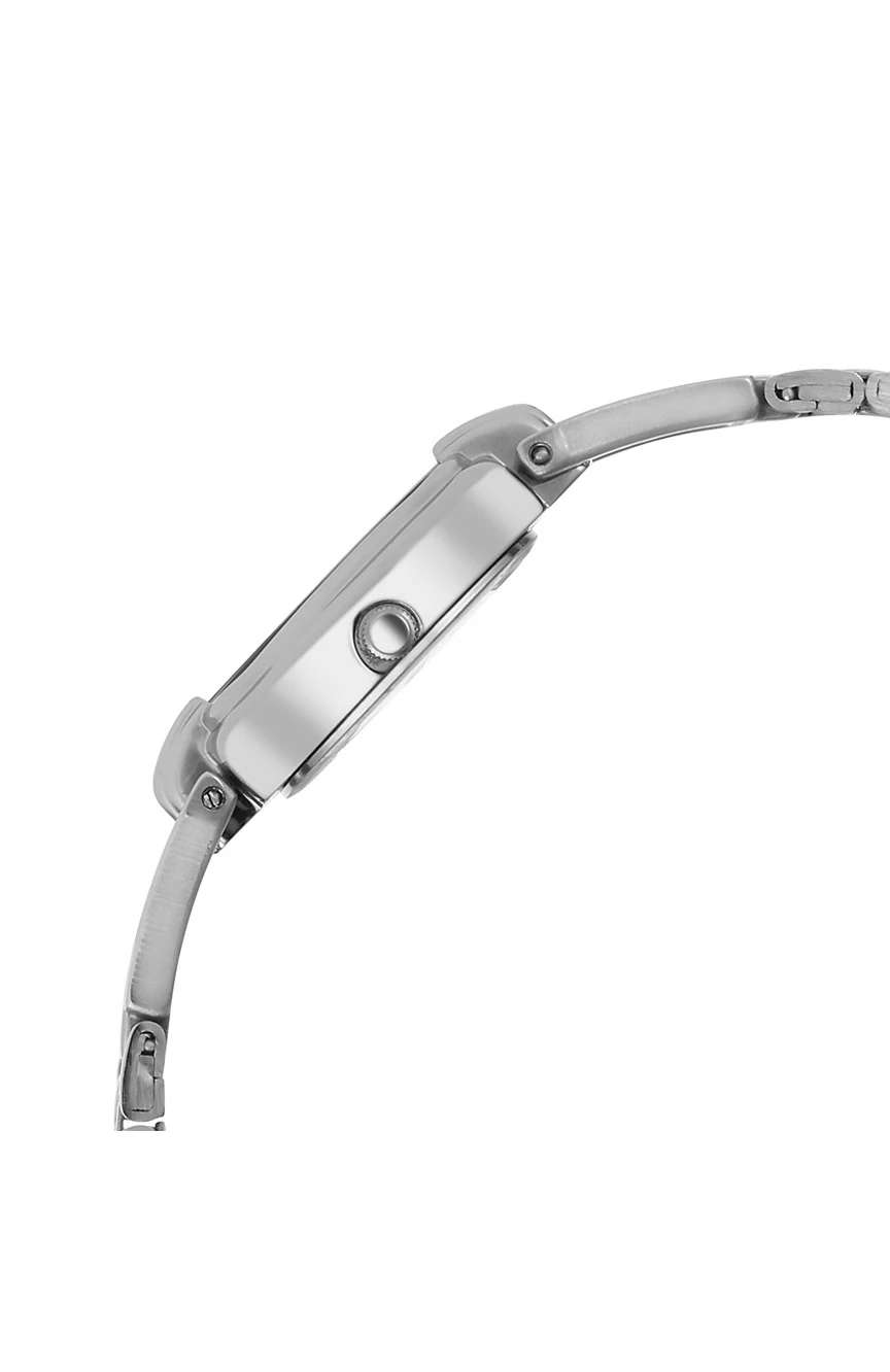 Titan Karishma Ladies Silver Round Dial Stainless Steel Strap Watch For Women