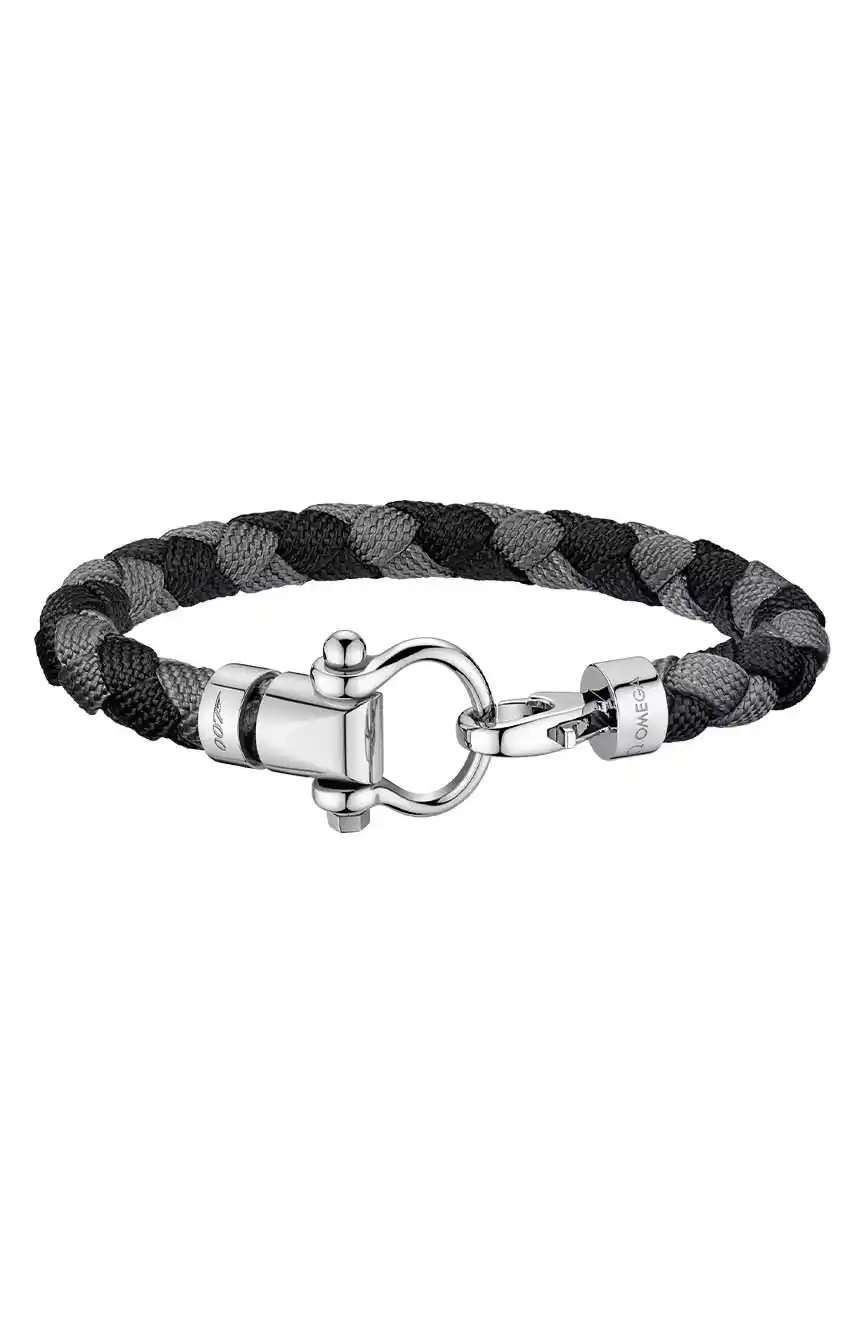 OMEGA BRACELET NYLON STAINLESS STEEL