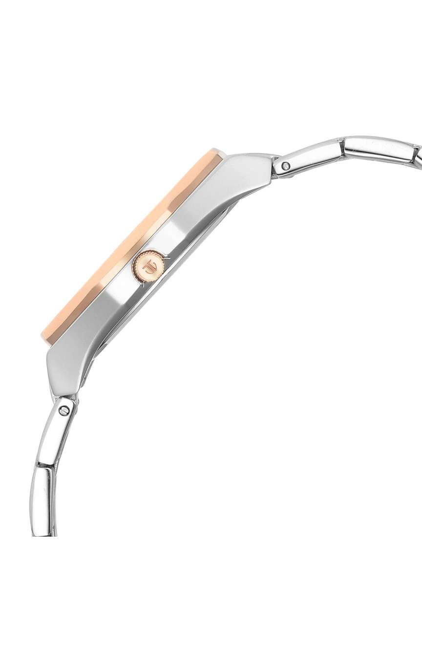 Titan Workday Wonders Quartz Analog with Date Pink Mother Of Pearl Dial Stainless Steel Strap Watch For Women