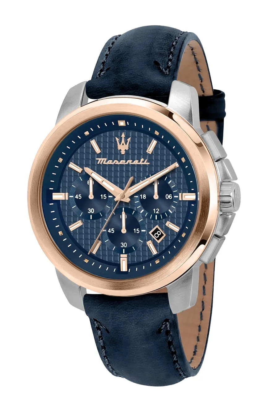 

MASERATI | men Men Analog Leather Watch