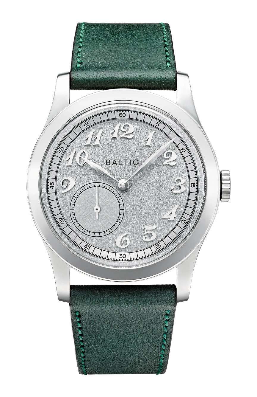 Baltic MR Classic - Silver - Stitched Green