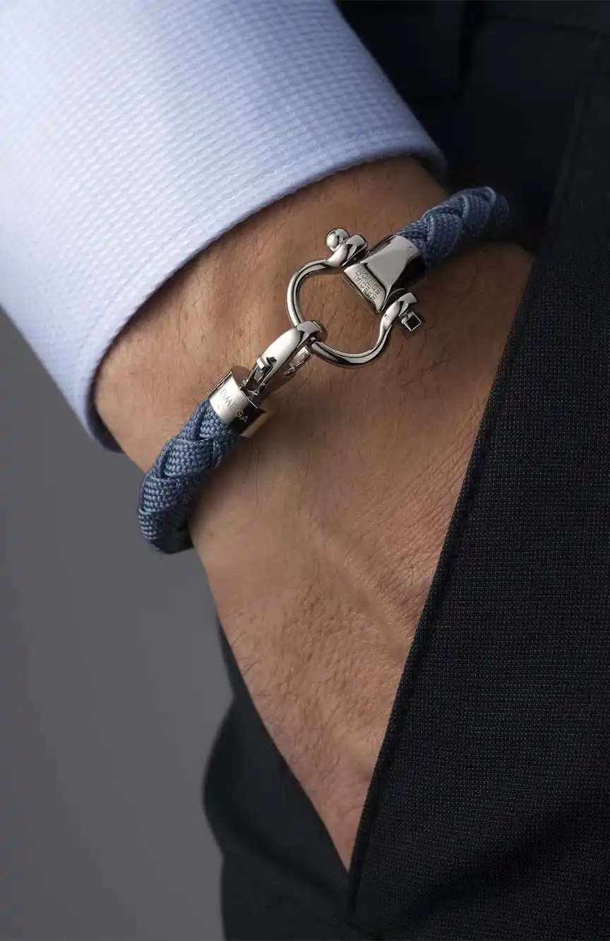 OMEGA BRACELET NYLON STAINLESS STEEL