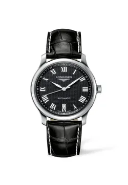 Longines ladies watch black face hotsell