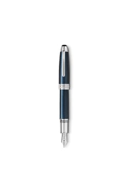 Montblanc Meisterstuck Solitaire Blue Hour Legrand Fountain Pen