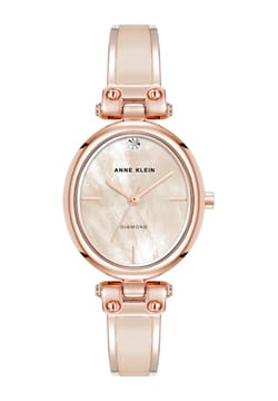 Anne Klein Women Analog Enamel Watch