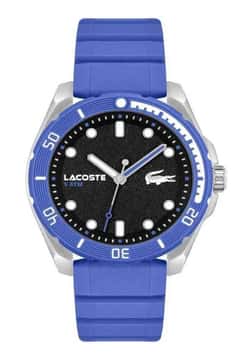 Lacoste ساعة لاكوست فين كوارتز سيليكون للرجال 2011285